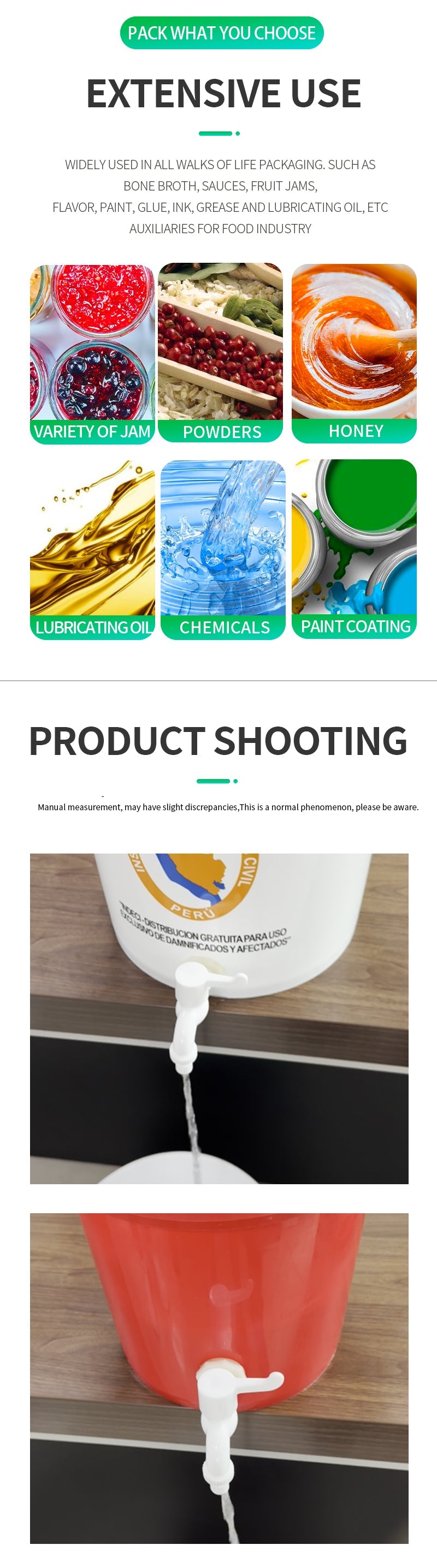 Custom Tape plastic bucket Jiangsu Pojing Plastid Technology Co. Ltd.