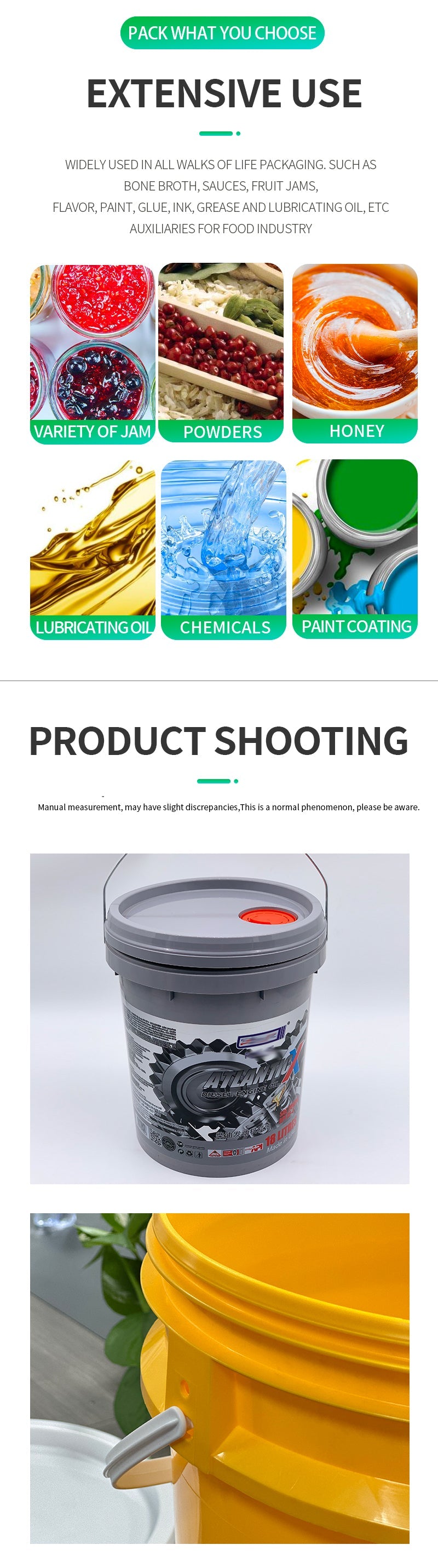Custom Lubricating Oil Plastic Bucket – Durable, Leak-Proof & Ideal for Industrial Use Jiangsu Pojing Plastid Technology Co. Ltd.
