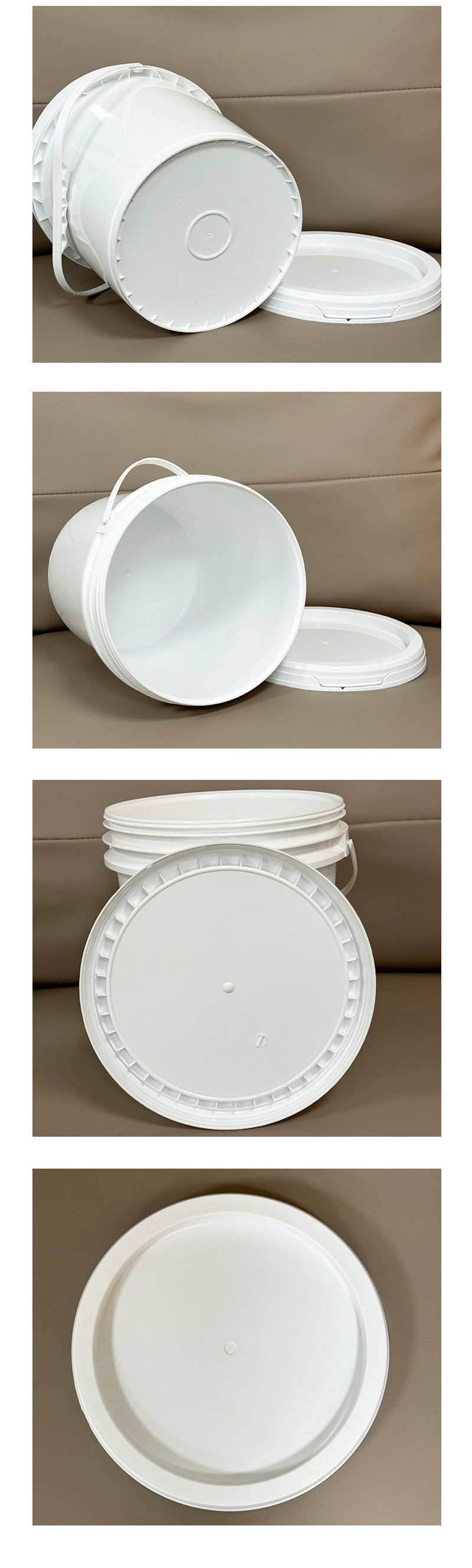 10l plastic barrels with handles