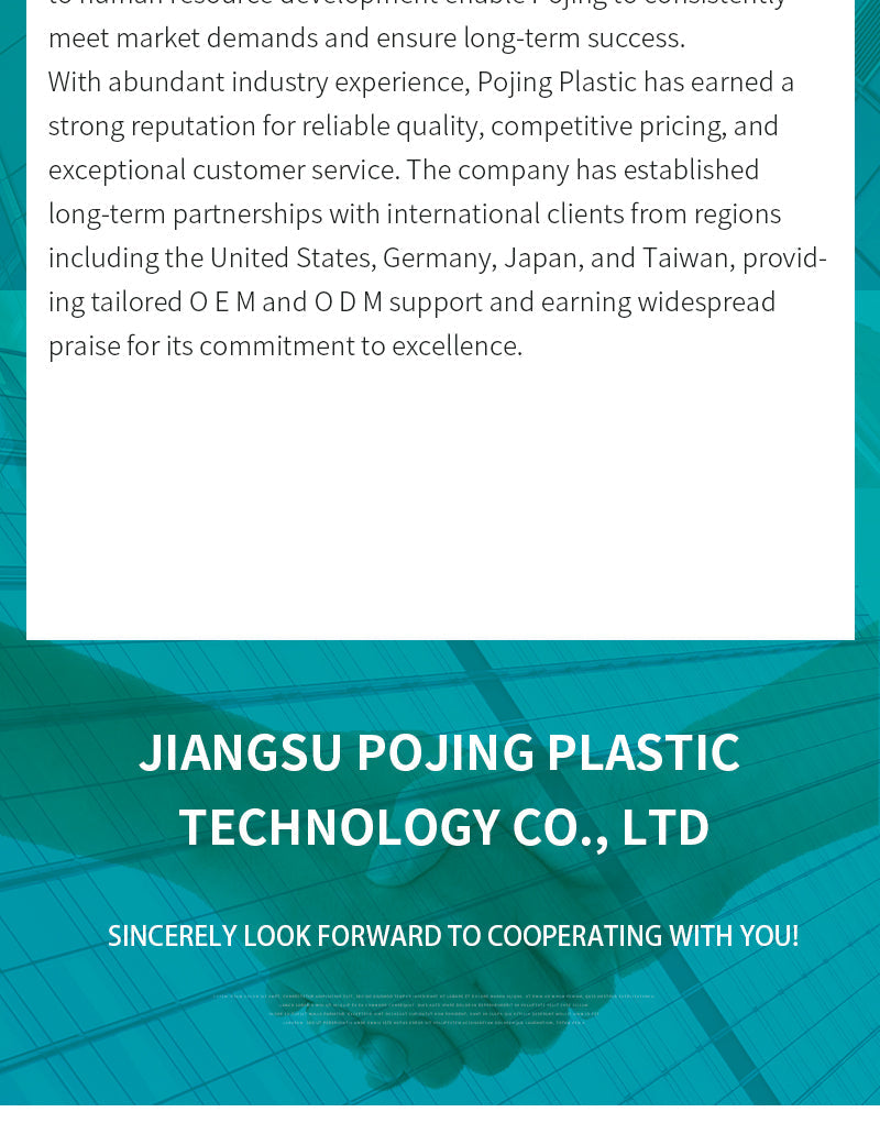 Thermal transfer printing bucket Jiangsu Pojing Plastid Technology Co. Ltd.
