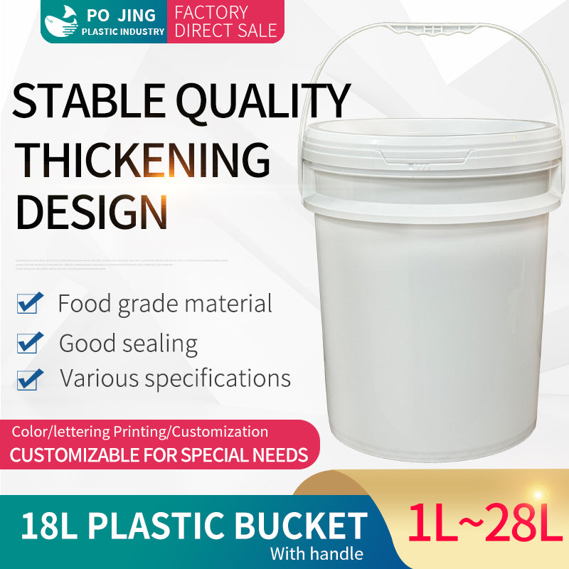 18l paint oil plastic bucket
