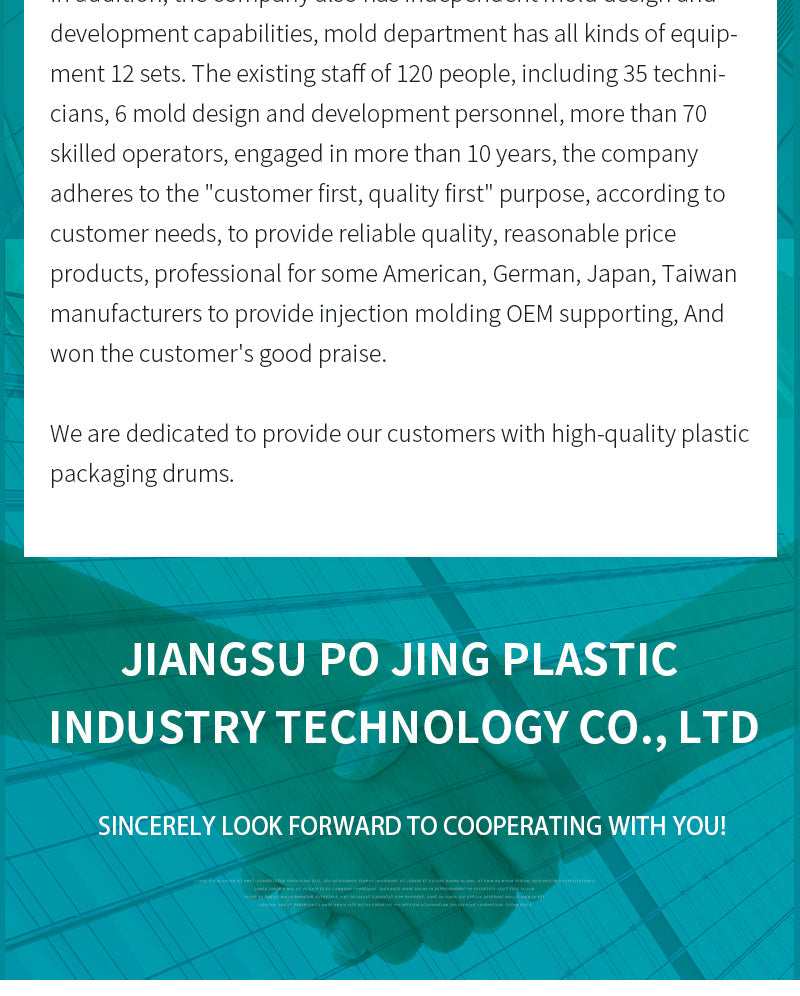 Custom Printing Bucket18L 20L 28L 3Gallon 5Gallon Pojing Plastic Bucket