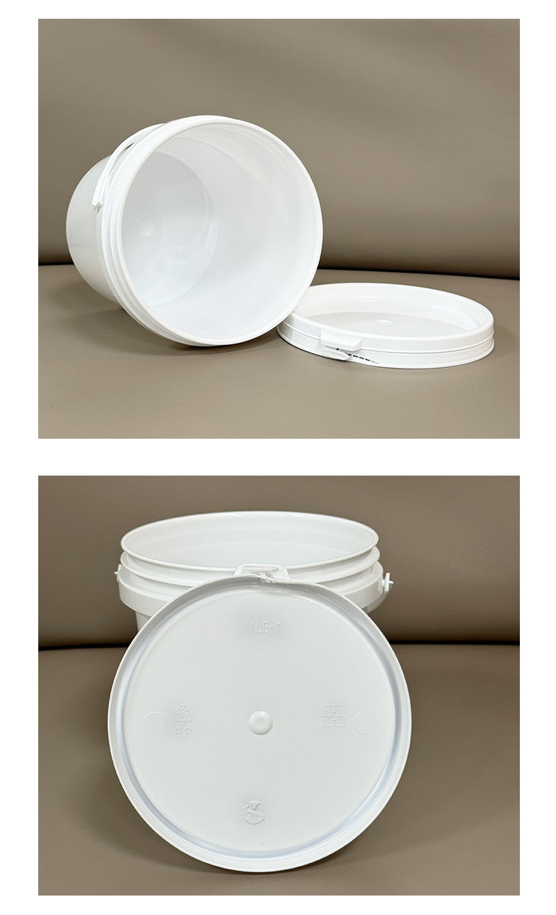 1l plastic buckets with handles