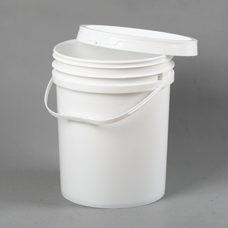25L Round Food-Grade Plastic Bucket with Lid – Heavy-Duty, Leak-Proof Container for Bulk Food Storage