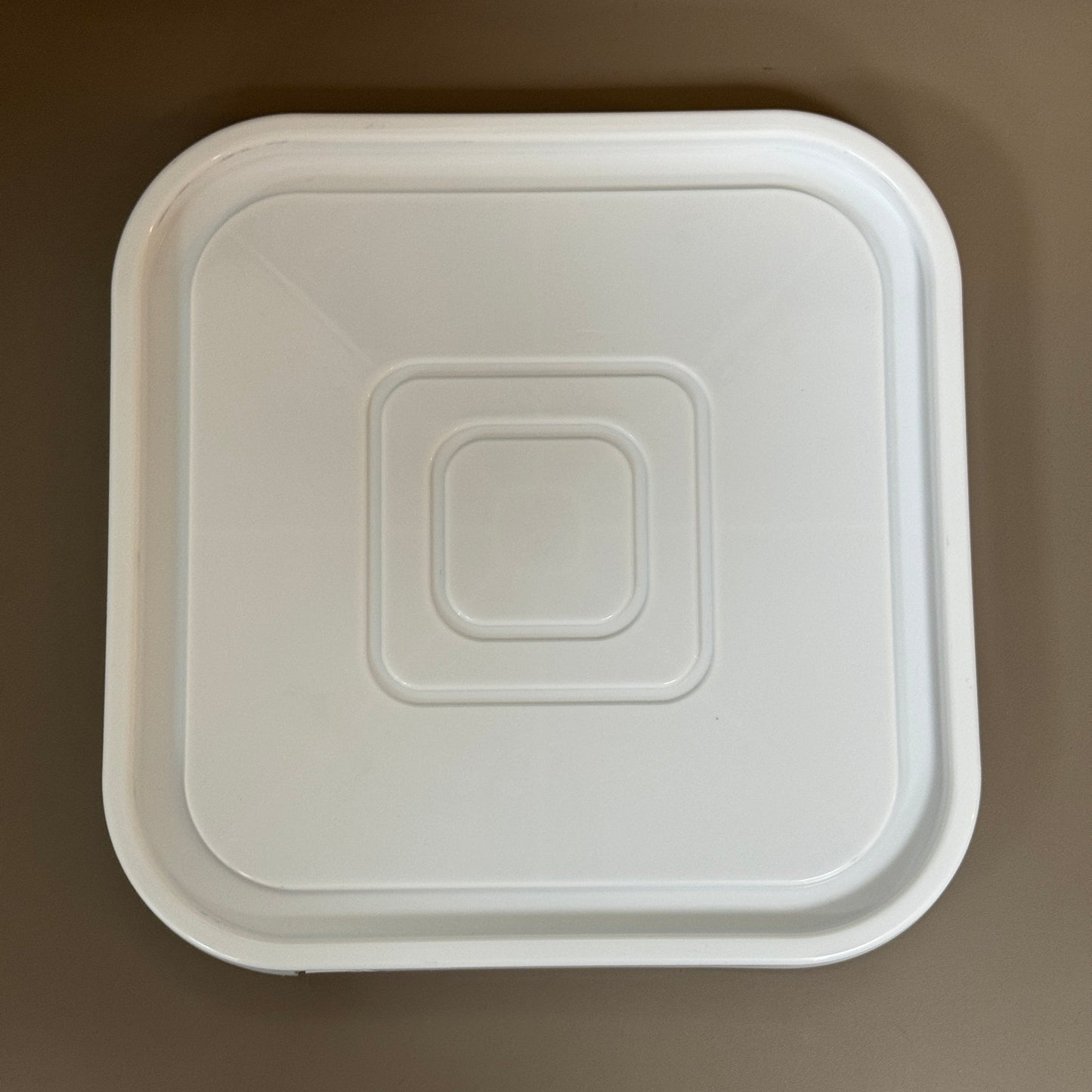 10L Square Food-Grade Plastic Bucket with Lid – Space-Saving, Durable & Ideal for Food Storage