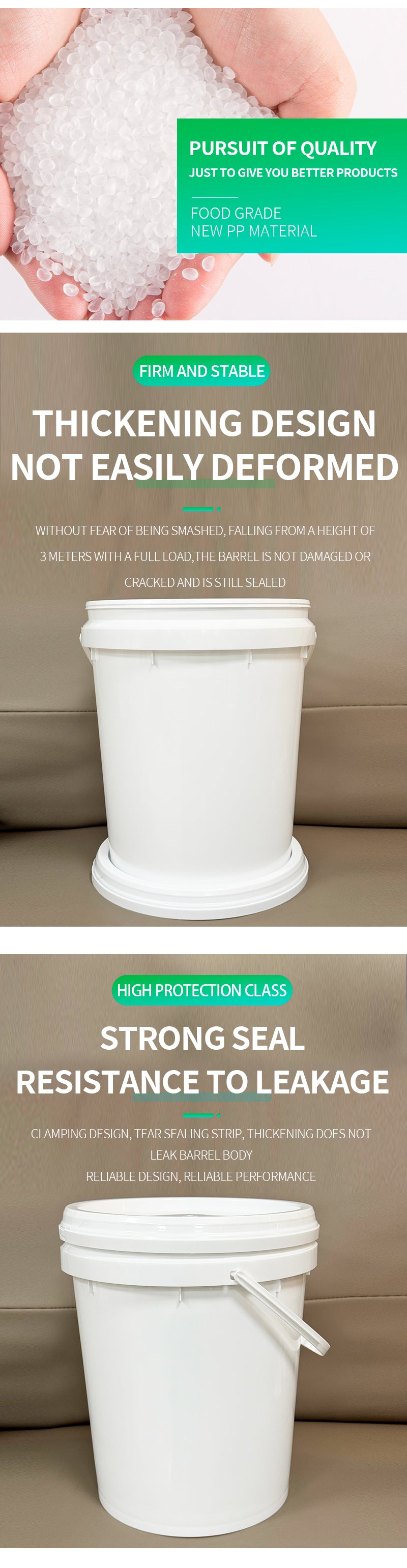 20LF paint plastic barrels