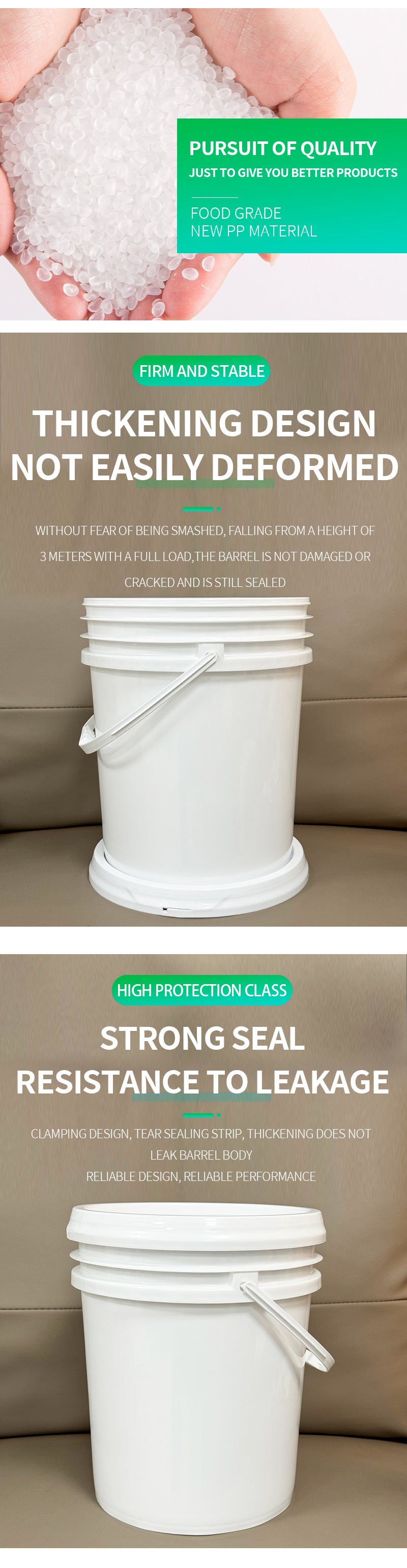 20LZ oil paint plastic bucket