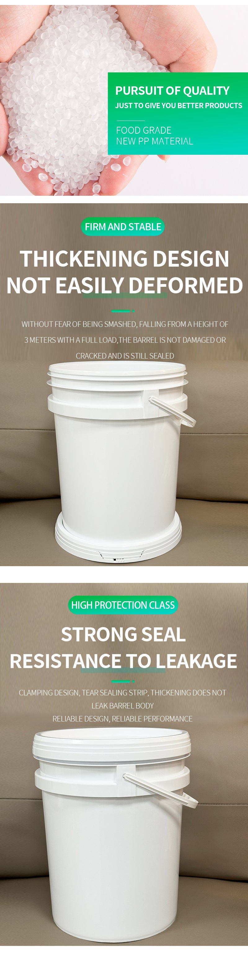 28LC oil paint plastic bucket