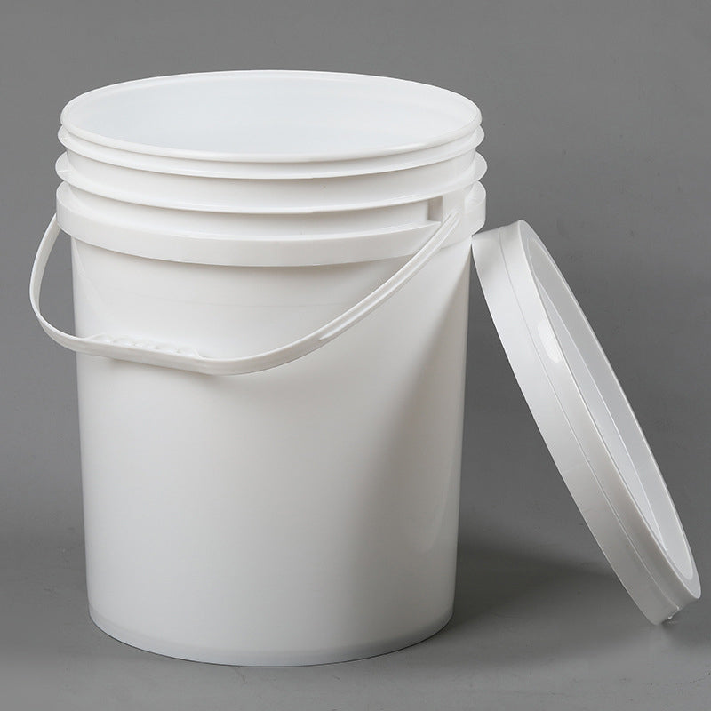 25L Round Food-Grade Plastic Bucket with Lid – Heavy-Duty, Leak-Proof Container for Bulk Food Storage