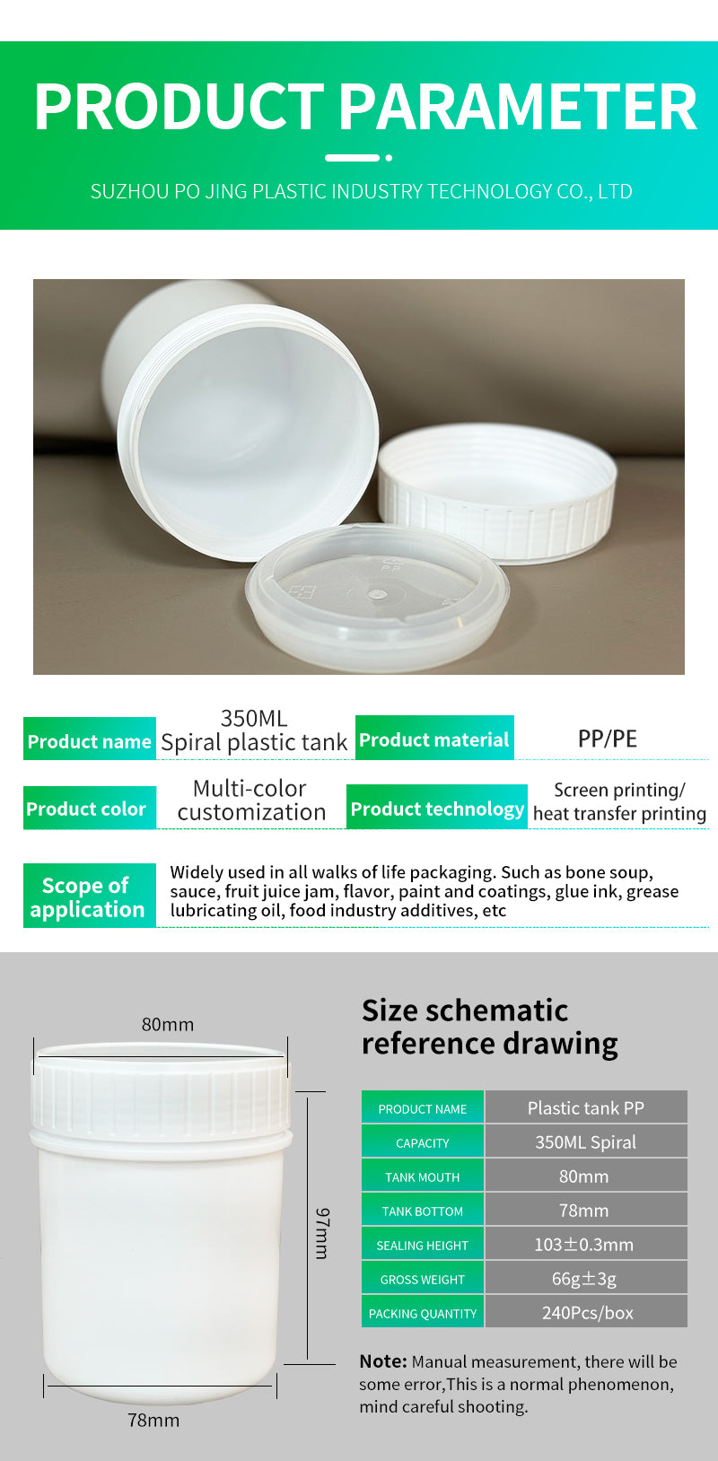 0.35l sauce jars with screw lids