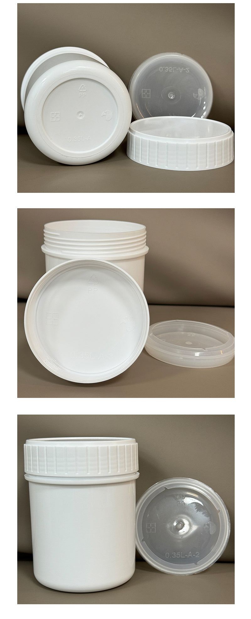 0.35l sauce jars with screw lids