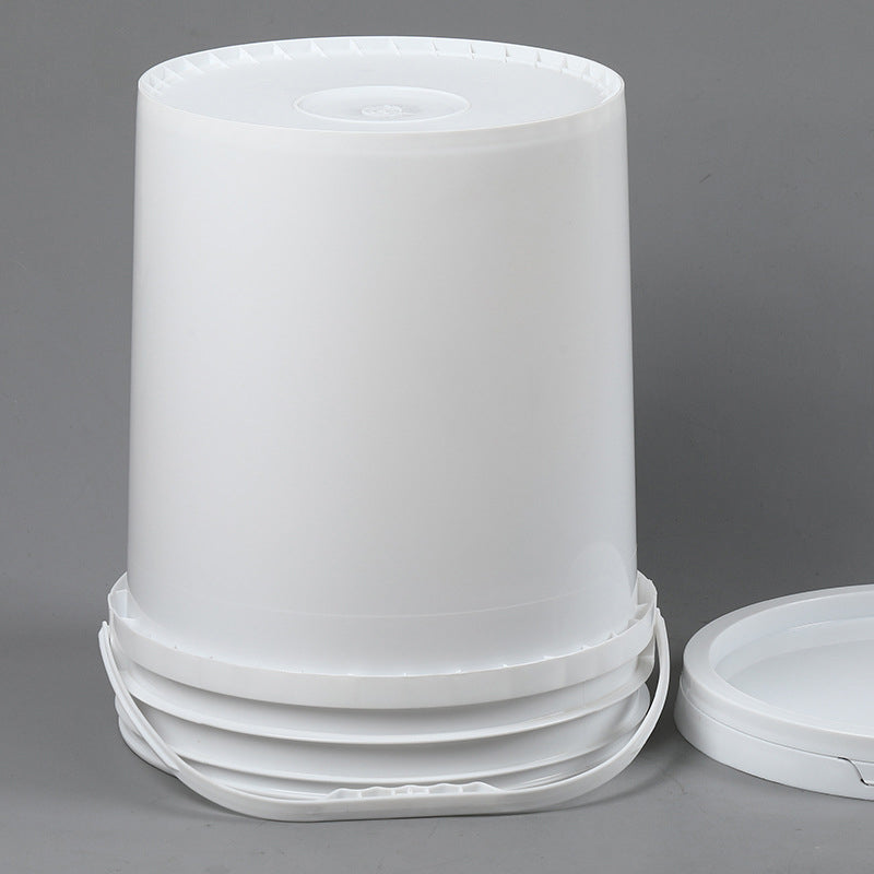 25L Round Food-Grade Plastic Bucket with Lid – Heavy-Duty, Leak-Proof Container for Bulk Food Storage