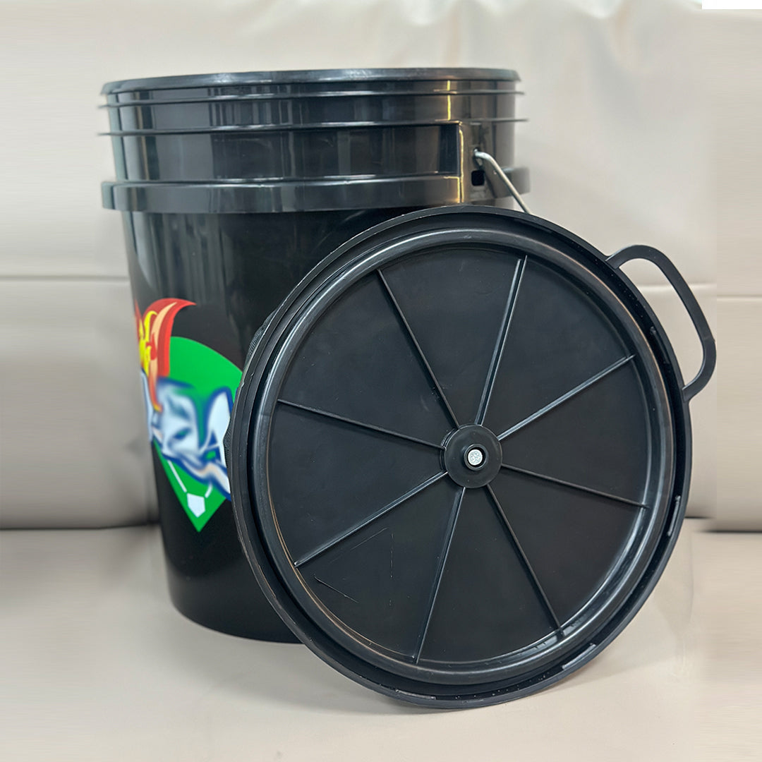 Baseball bucket with soft cushion Pojing Plastic Bucket