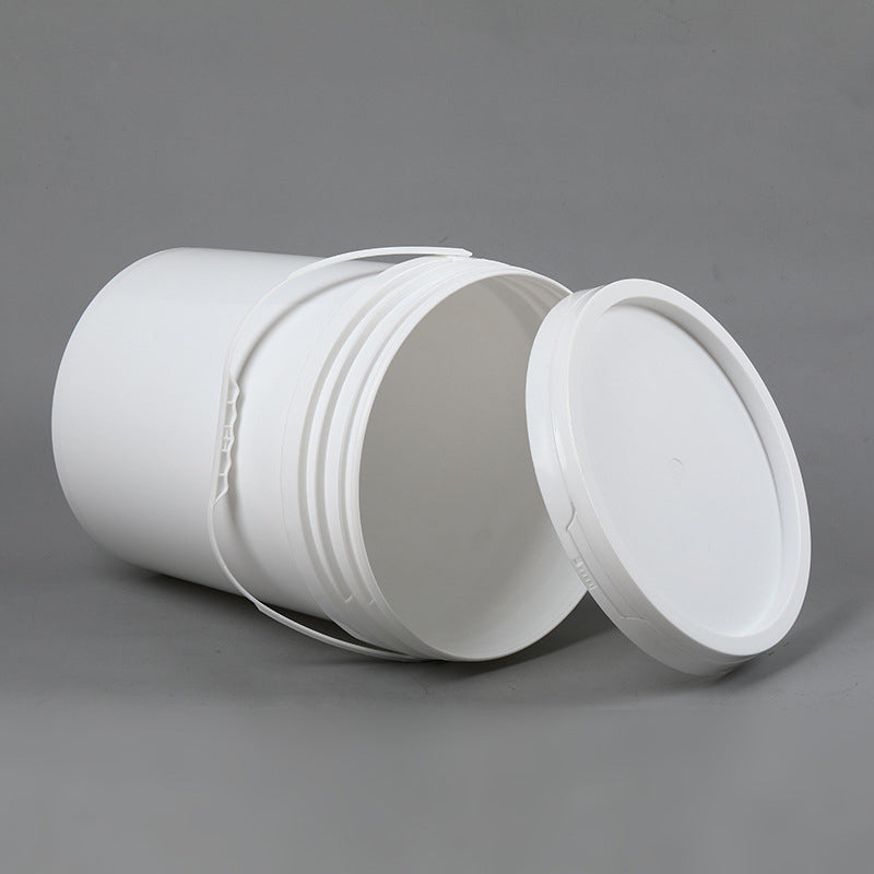 25L Round Food-Grade Plastic Bucket with Lid – Heavy-Duty, Leak-Proof Container for Bulk Food Storage