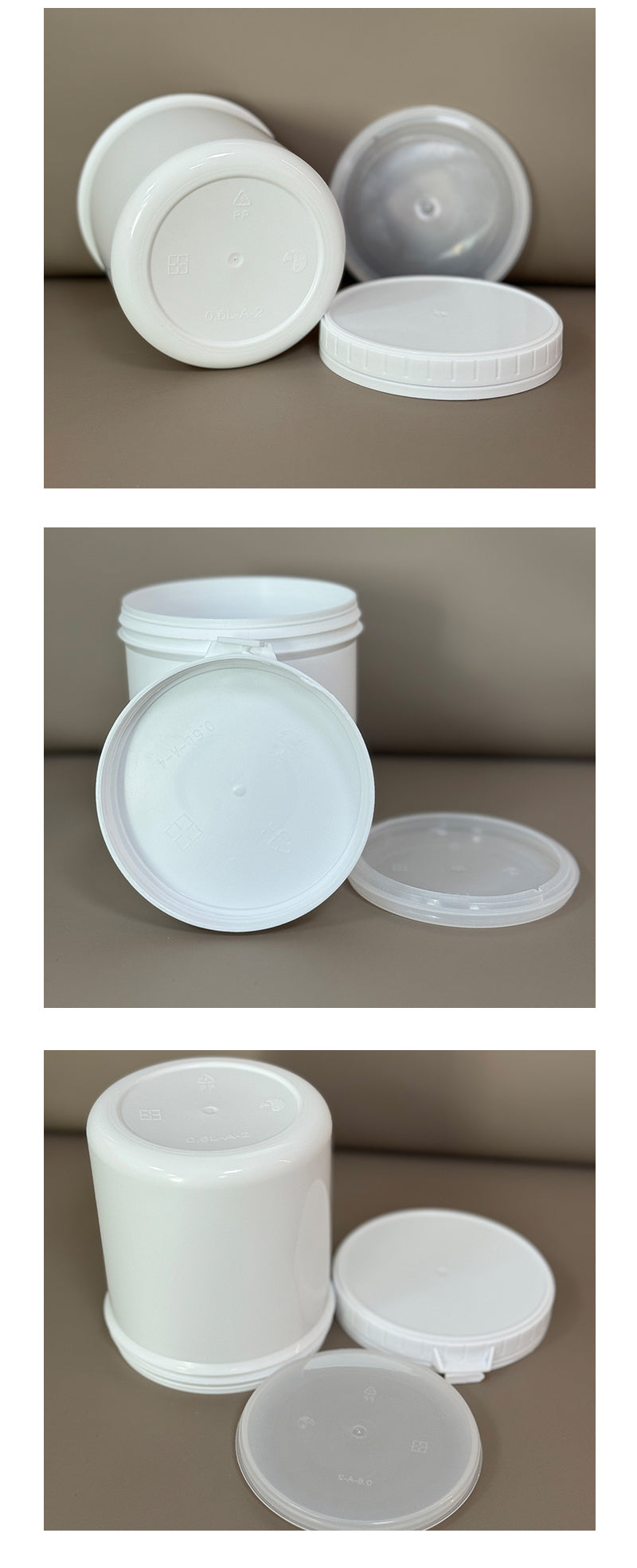 600ml Tear-Off Strip Plastic Jar – Food-Grade, Tamper-Evident & Ideal for Dry Goods or Sauces