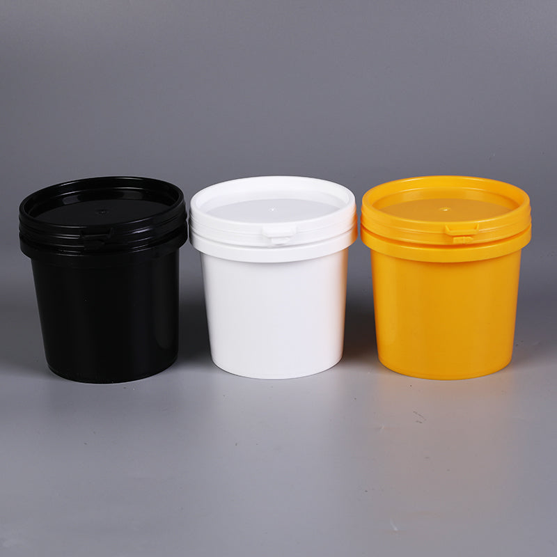 1l plastic fertilizer/glue/jam/paint/sauce/custom plastic bucket