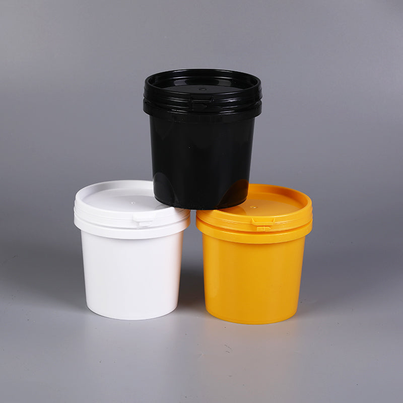 1l plastic fertilizer/glue/jam/paint/sauce/custom plastic bucket