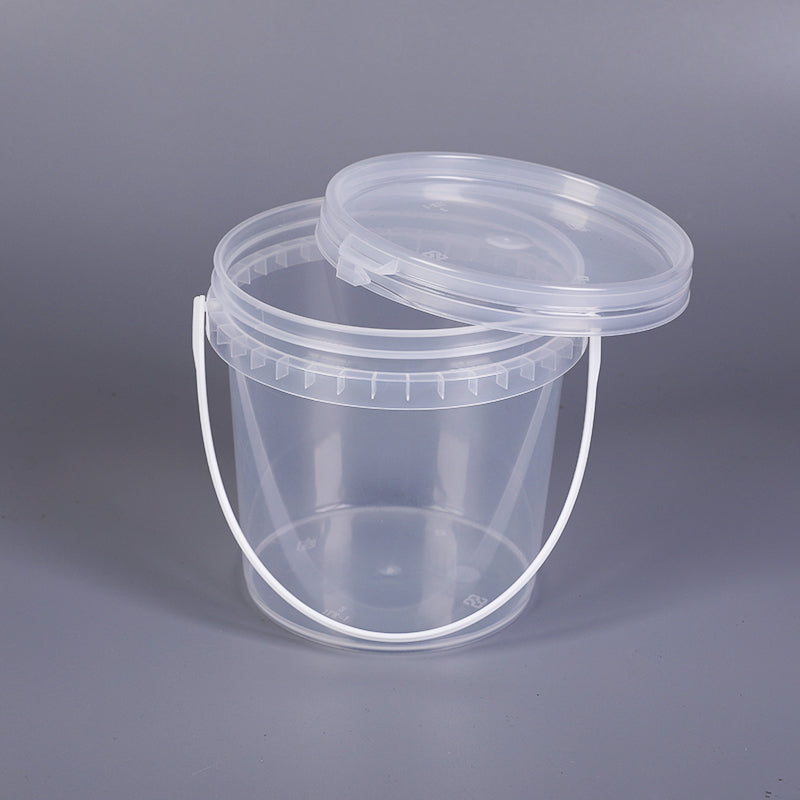 1l plastic fertilizer/glue/jam/paint/sauce/custom plastic bucket