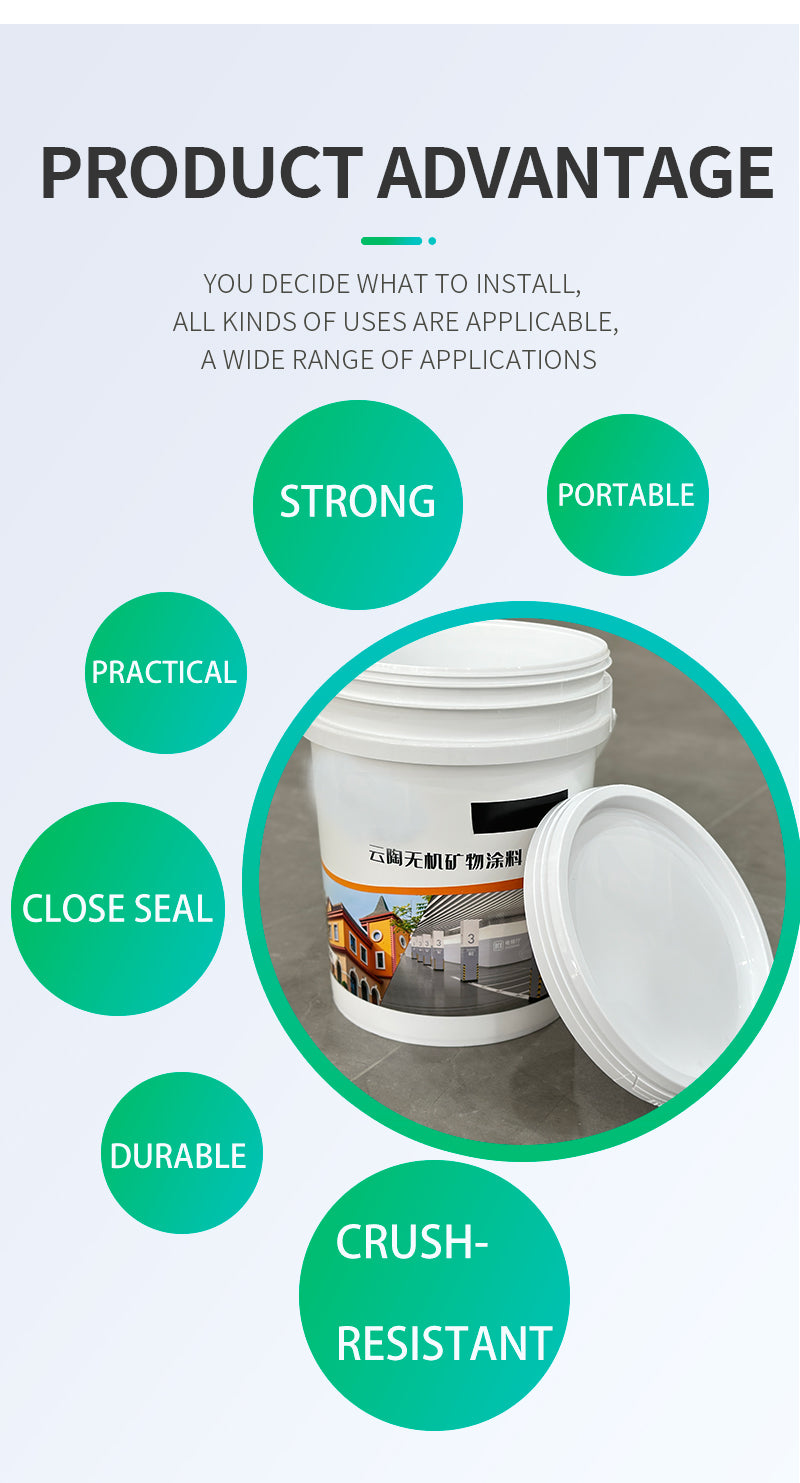 Custom thermal transfer printing bucket