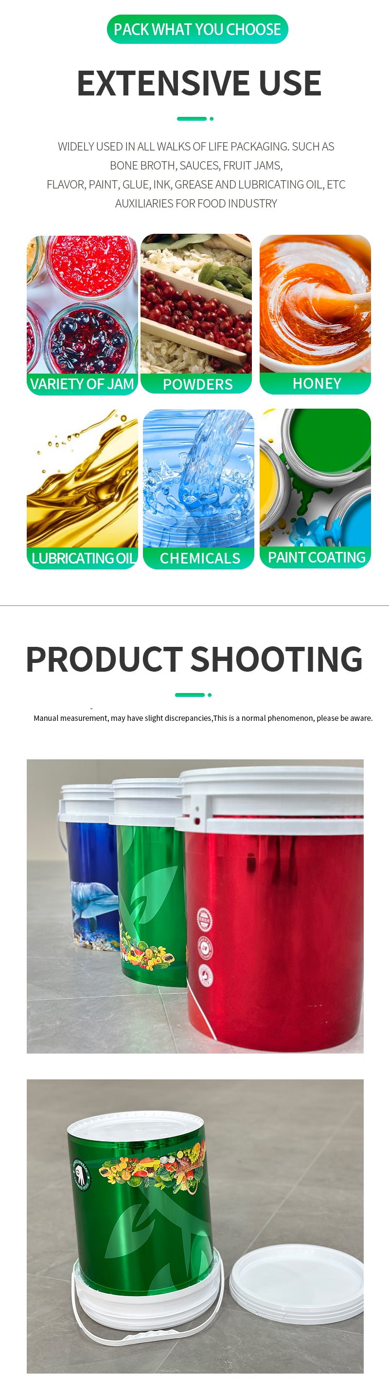 Custom In-Mold Labeled Bucket