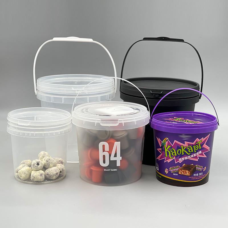 Durable 2L Plastic Bucket with Lid – Ideal for Paint, Adhesives, Chemicals & More