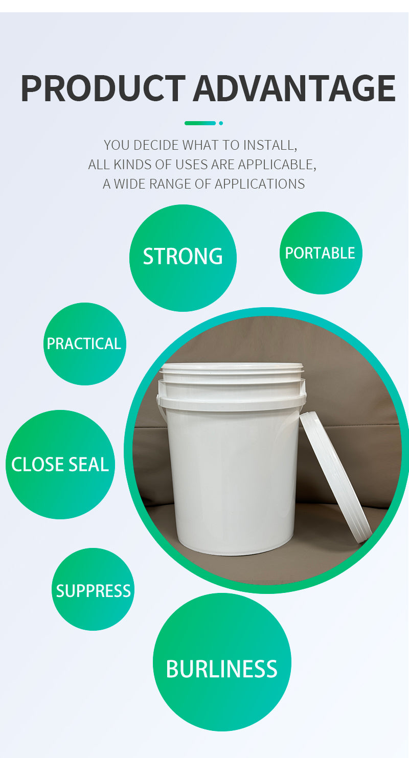 20LC paint/food/lubricdating oil/customi plastic bucket