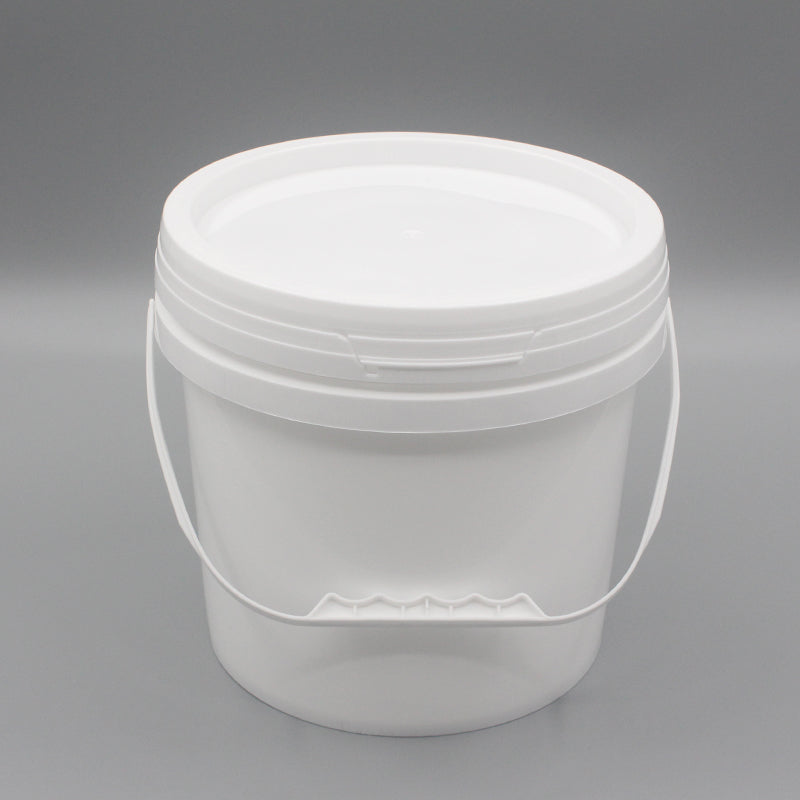 5L Round Food-Grade Plastic Bucket with Lid – Safe, Durable & Customizable for Food Packaging
