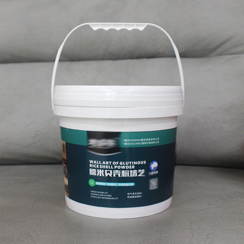 5L Round Food-Grade Plastic Bucket with Lid – Safe, Durable & Customizable for Food Packaging