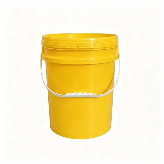 20L Wide Mouth Bucket (Yellow) Pojing