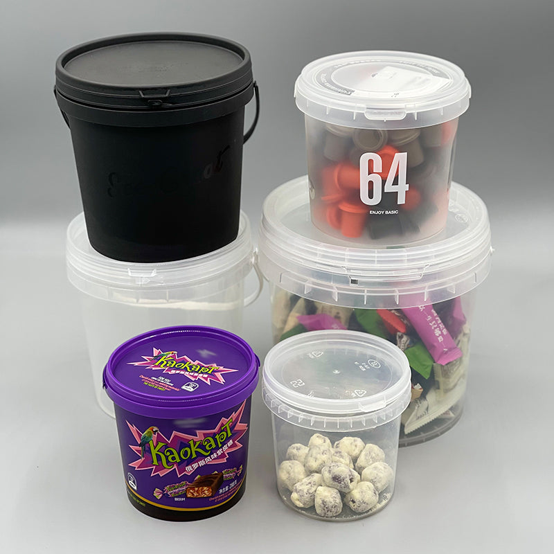 Durable 2L Plastic Bucket with Lid – Ideal for Paint, Adhesives, Chemicals & More