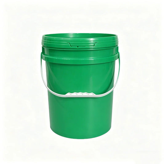 20L Wide Mouth Bucket (Dark Green) Pojing